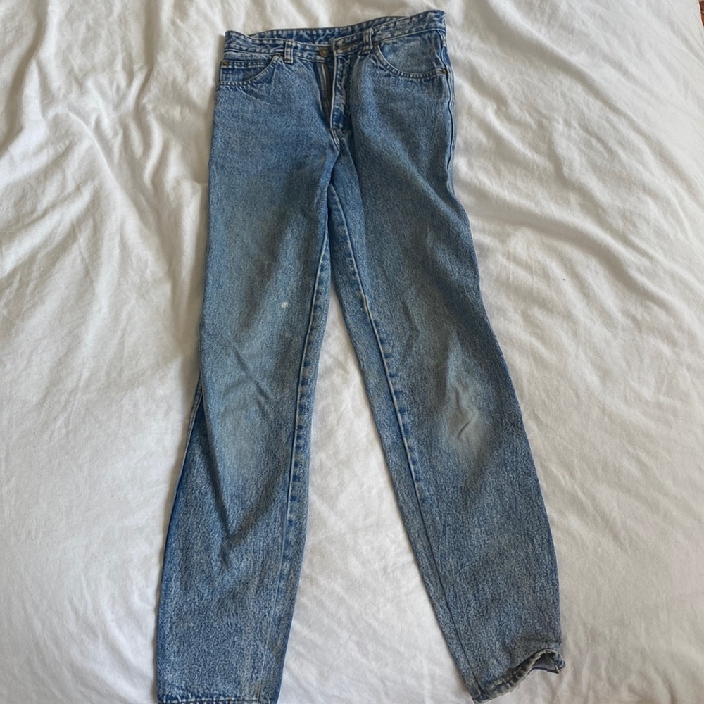 RARE 80s women’s Cohn Cisco Western Jeans in light denim